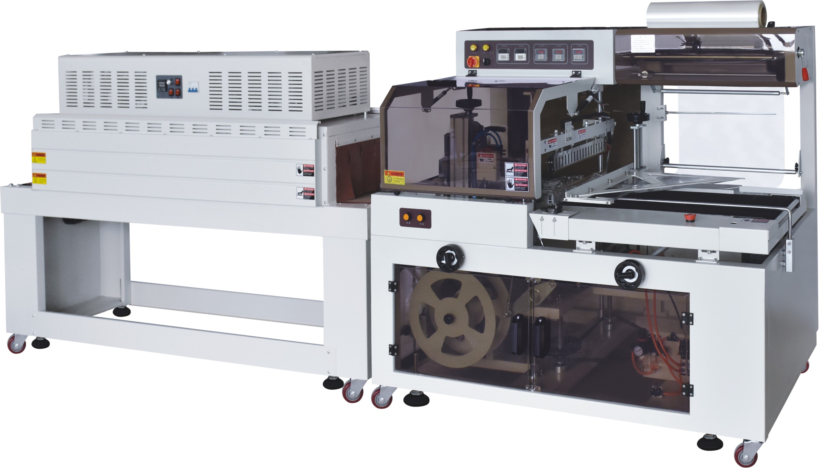 熱收縮膜包裝機，封口機  ,封箱機, 打包機 ,熱收縮膜定制, 全自動包裝機